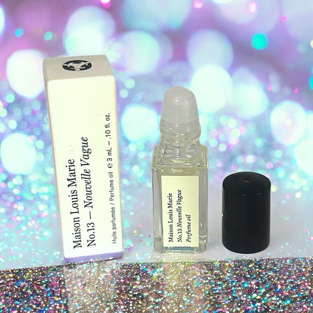 MAISON LOUIS MARIE No.13 Nouvelle Vague Perfume Oil Roller 3 ML 0.1 FL OZ NIB